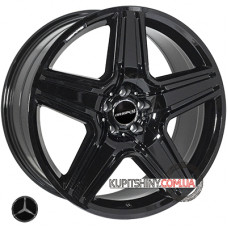 JH 5515 10x21 5x112 ET46 DIA66.6 Black