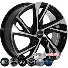 ZF FE183 7.5x17 5x108 ET50 DIA63.4 BMF