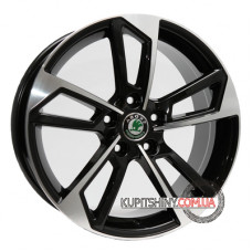 Replica Skoda RB84 7.5x17 5x112 ET45 DIA66.6 BMF