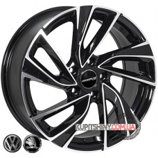 Zorat Wheels BK5772 7.5x17 5x112 ET45 DIA57.1 BP
