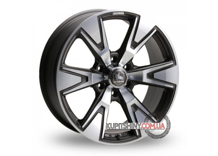 Kosei Defender V6 9x20 6x114.3 ET20 DIA66.1 GM Kosei Defender V6 9x20 6x114.3 ET20 DIA66.1 GM