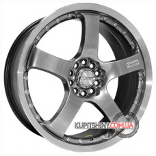 Kyowa Racing KR-208 7.5x18 5x108 ET45 DIA73.1 HPBL