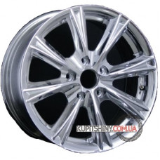 Lawu LW-197 7.5x17 5x112 ET35 DIA73.1 Chrom