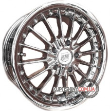 PTH 607 7.5x16 5x100 ET35 DIA73.1 Chrom