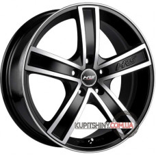 Racing Wheels H-412 6.5x15 5x105 ET39 DIA56.6 Black