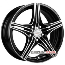 Racing Wheels H-464 6.5x15 4x114.3 ET40 DIA73.1 Black