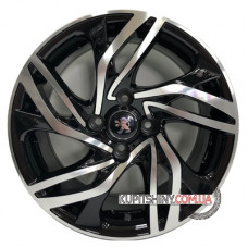 Replica Peugeot (PT110) 7x16 4x108 ET25 DIA65.1 BMF