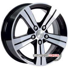 Skad Мицар 8x18 5x120 ET35 DIA72.6 Алмаз черн