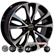 Zorat Wheels BK5212 6.5x16 5x114.3 ET45 DIA67.1 BP