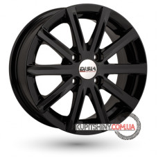 Disla Baretta 5.5x13 4x100 ET30 DIA67.1 Black
