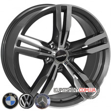 Zorat Wheels BK5327 8.5x19 5x112 ET25 DIA66.6 GP