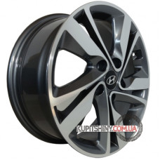 Replica Hyundai HY141 6.5x16 5x114.3 ET48 DIA67.1 GMF