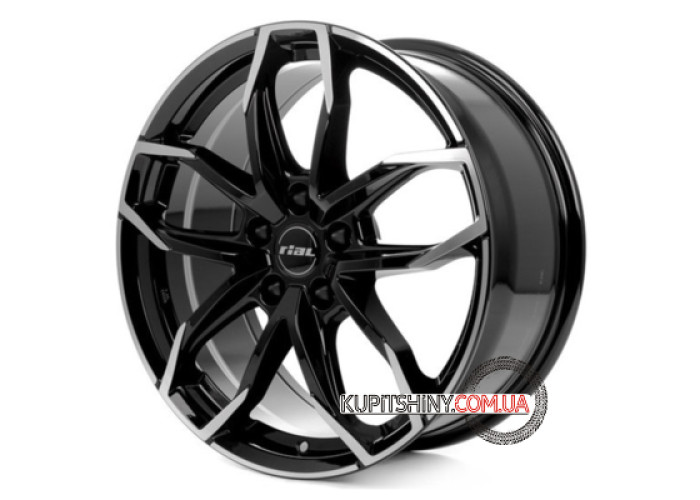 Rial Lucca 7.5x17 5x108 ET45 DIA70.1 DBFP Rial Lucca 7.5x17 5x108 ET45 DIA70.1 DBFP