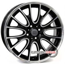 WSP Italy Mini (W1653) Rivers 7x18 4x100 ET52 DIA56.1 Black