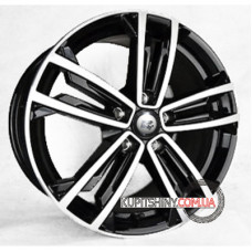 WSP Italy Volkswagen (W471) Naxos 7.5x18 5x112 ET49 DIA0 Black