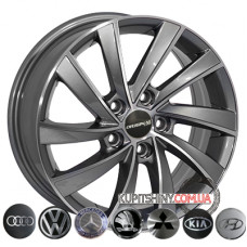 Zorat Wheels BK5290 6.5x16 5x112 ET46 DIA57.1 GP