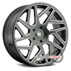 Black Rhino Cyclone 9.5x22 5x150 ET25 DIA110.1 GBW/MS