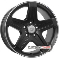 WSP Italy Mercedes (W779) Nagano 9.5x19 5x130 ET50 DIA84.1 Black