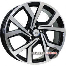 WSP Italy Volksvagen (W469) Giza 7.5x18 5x100 ET51 DIA57.1 Black