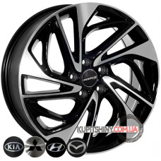 Zorat Wheels BK5518 7.5x18 5x114.3 ET51 DIA67.1 BP